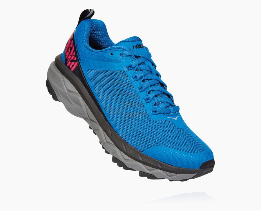 Hoka One One Challenger Atr 5 - Women Trail Shoes - Blue,Australia WCB-352608